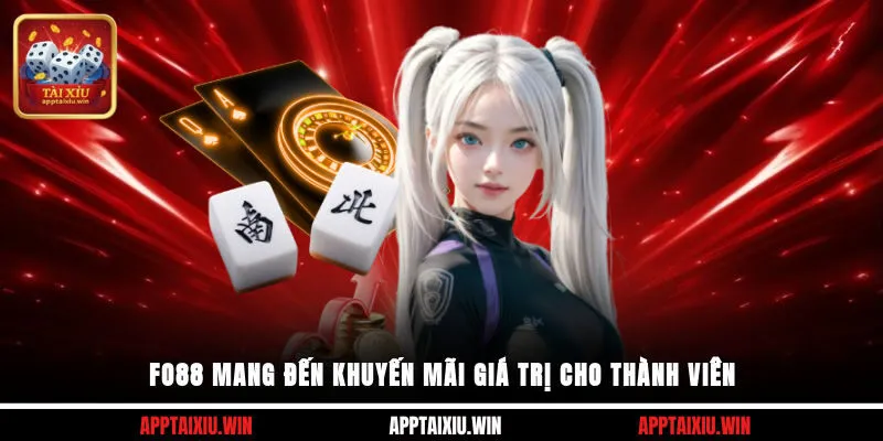 FO88 4 FO88 mang đến khuyến mãi giá trị cho thành viên